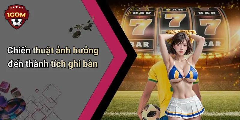 Chiến thuật ảnh hưởng đến thành tích ghi bàn