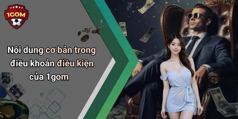 Nội dung cơ bản trong điều khoản điều kiện của 1gom