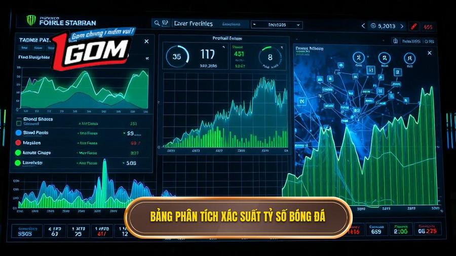 Bảng phân tích xác suất tỷ số phổ biến trong bóng đá